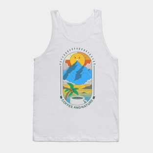 Coffee and Nature Tank Top